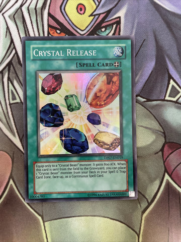 DP07-EN019 Crystal Release Super Rare UNL Edition NM Yugioh