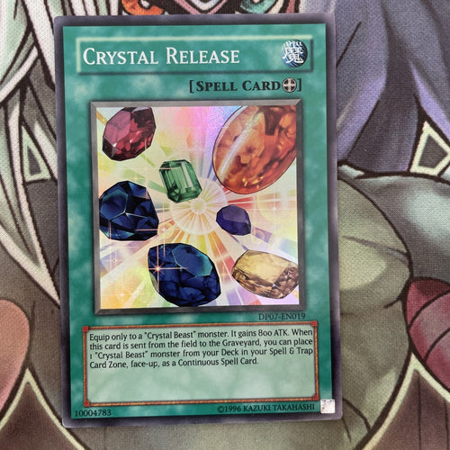 DP07-EN019 Crystal Release Super Rare UNL Edition NM Yugioh