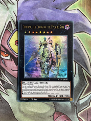 DUOV-EN084 Dingirsu, The Orcust Of The Evening Star 1st Edition NM Yugioh Card