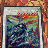 BLHR-EN044 Hi-Speedroid Kitedrake - Secret Rare - 1st Edition | Yugioh!