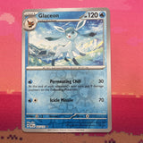 Pokemon Card Glaceon Prismatic Evolutions Reverse Holo Rare 025/131 Near Mint