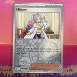 Pokemon Card Miriam Scarlet & Violet Reverse Holo 179/198 Near Mint