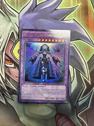 DUEA-EN049 El Shaddoll Construct Ultra Rare 1st Edition NM Yugioh Card