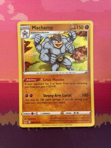Pokemon Card Machamp Lost Origin Holo Rare 088/196 Near Mint