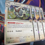 x4 Pokemon Hop's Dubwool 136 /159 Journey Together Holo
