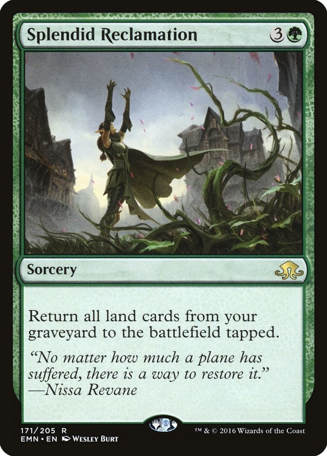 Splendid Reclamation Eldritch Moon  Excellent Magic MTG