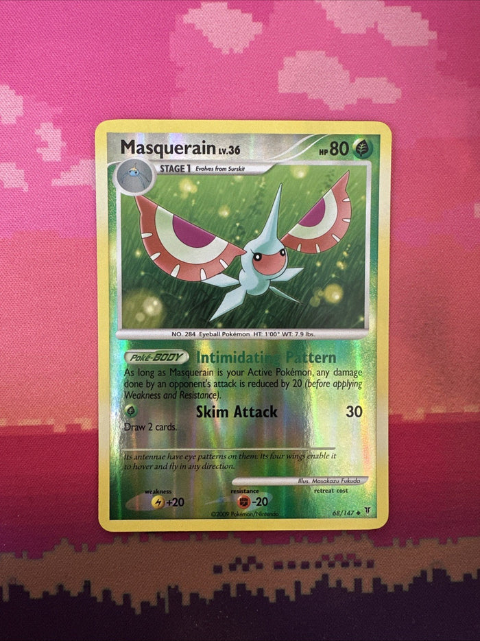 Pokemon Card Masquerain Supreme Victors Reverse Holo Rare 68/147 Near Mint