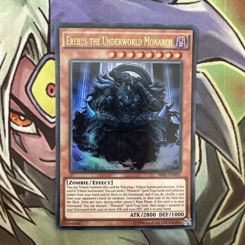 SR01-EN001 Erebus The Underworld Monarch Ultra Unlimited Edition NM Yugioh Card