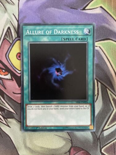 SR06-EN024 Allure Of Darkness Common 1st Edition NM Yugioh Card