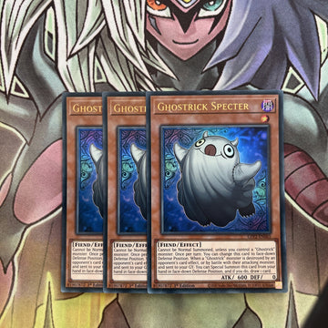GFP2-EN065 x3 Ghostrick Specter Ultra Rare Excellent Condition Yugioh
