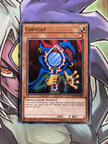 SS02-ENB09 Copycat Common 1st Edition NM Yugioh Card