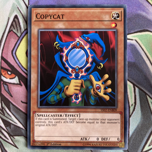 SS02-ENB09 Copycat Common 1st Edition NM Yugioh Card