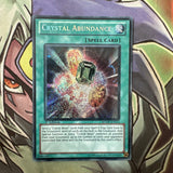 RYMP-EN051 Crystal Abundance Secret Rare 1st Edition NM Yugioh Card