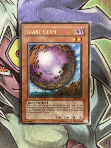 SRL-085 Giant Germ Rare Unlimited Edition NM Yugioh Card