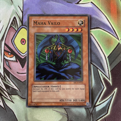 SRL-EN012 Maha Vailo Super Rare UNL  Edition NM Yugioh Card