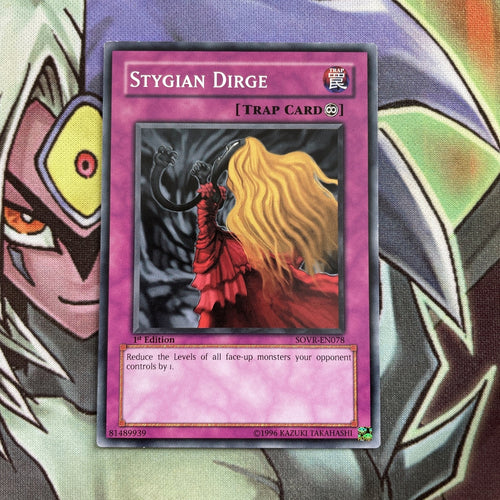 SOVR-EN078 Stygian Dirge Common 1st Edition NM Yugioh Card
