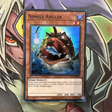 OP22-EN004 Nimble Angler Super Rare Unlimited Edition NM Yugioh Card