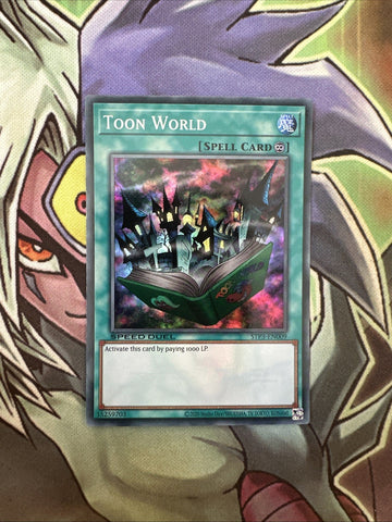 STP3-EN009 Toon World Super Rare Unlimited Edition NM Yugioh Card