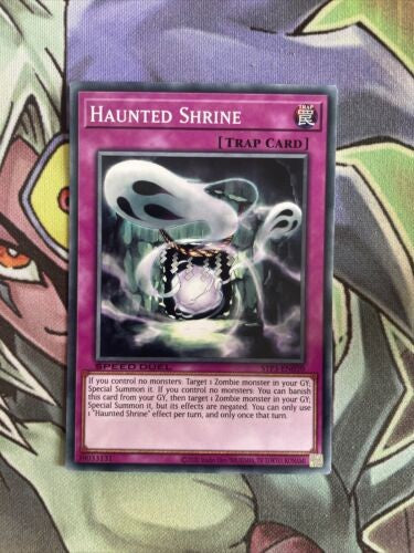 STP3-EN030 Haunted Shrine Common Speed Duel NM Yugioh Card