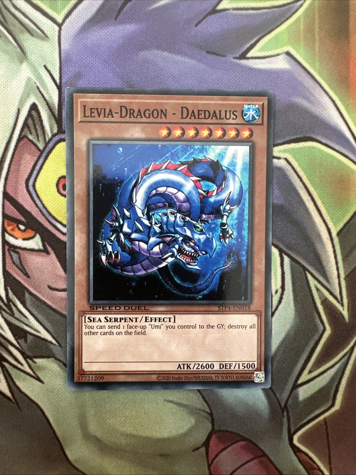 STP4-EN018 Levia-Dragon - Daedalus Common Unlimited Edition NM Yugioh Card