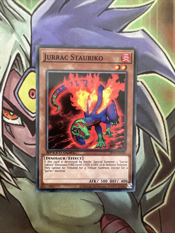 STP4-EN020 Jurrac Stauriko Common Unlimited Edition NM Yugioh Card