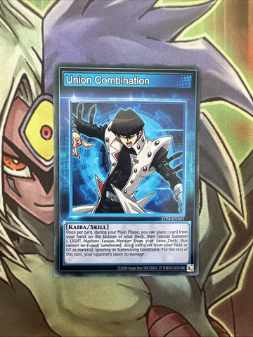 STP4-ENS05 Union Combination Common Unlimited Edition NM Yugioh Card