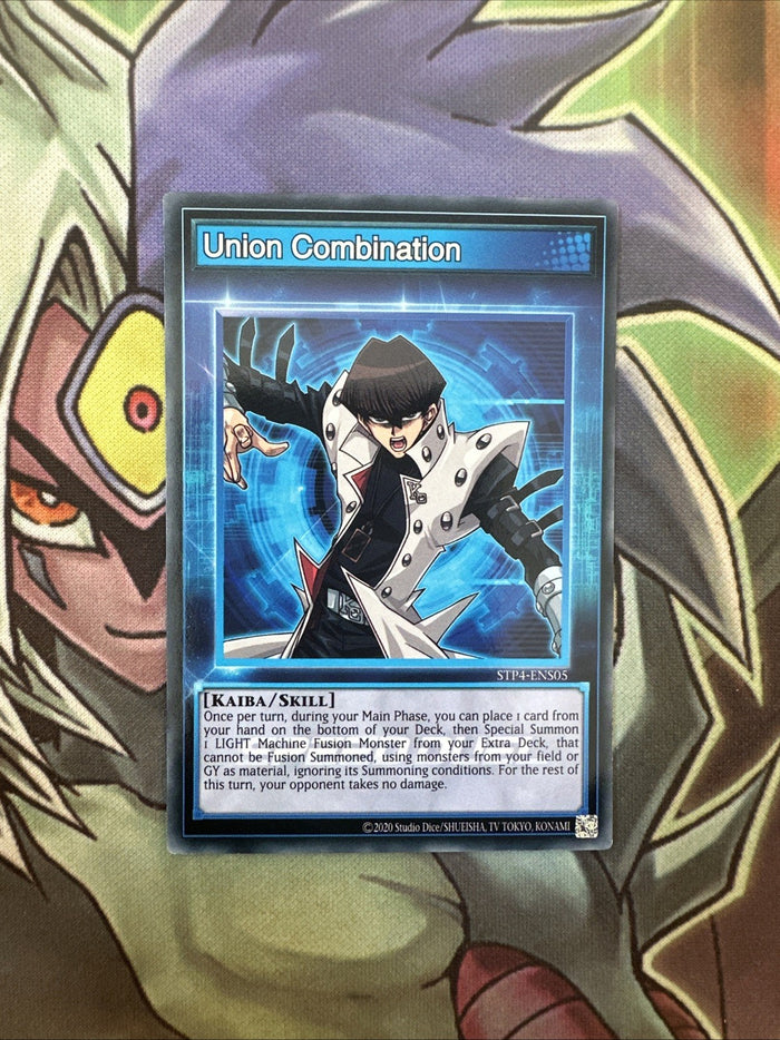 STP4-ENS05 Union Combination Common Unlimited Edition NM Yugioh Card