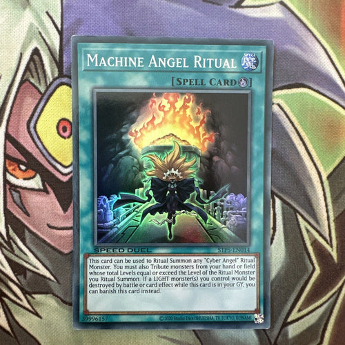 STP5-EN014 Machine Angel Ritual Super Rare Unlimited Edition NM Yugioh Card