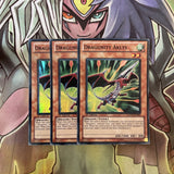 SDDL-EN003 x3 Dragunity Aklys Super Rare Excellent Condition Yugioh
