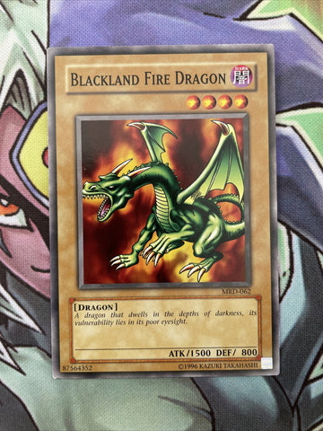 MRD-062 Blackland Fire Dragon Common UNL Edition Near Mint Condition Yugioh Card
