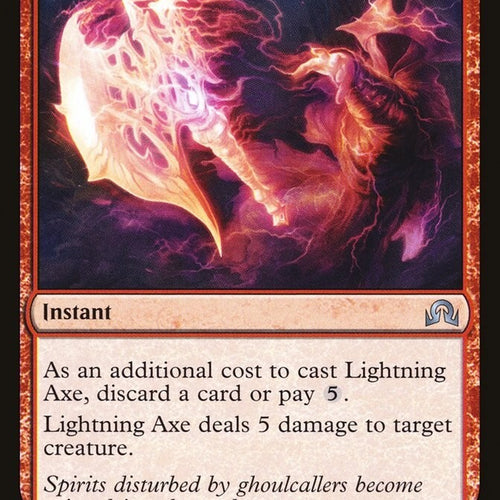Lightning Axe - Shadows Over Innistrad Excellent Magic MTG