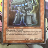DP08-EN010 Fortress Warrior Super Rare 1st Edition NM Yugioh Card