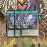 LVAL-EN062 x3 Lumiunous Dragon Ritual Common Excellent Condition Yugioh