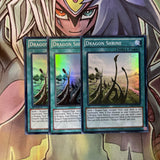 SDBE-EN019 x3 Dragon Shrine Super Rare Excellent Condition Yugioh