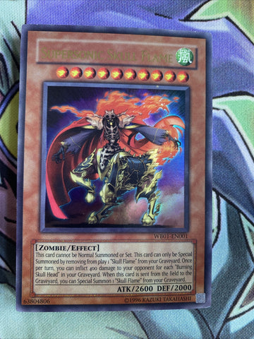 WB01-EN001 Supersonic Skull Flame Ultra Rare Promo NM Yugioh Card