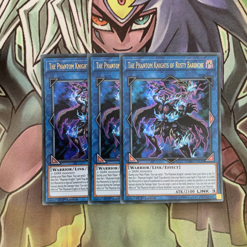 LEHD-ENC00 x3 The Phantom Knights of Rusty Bardiche Ultra Excellent Yugioh