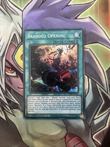 MP22-EN155 Branded Opening Secret Rare 1st Edition NM Yugioh Card