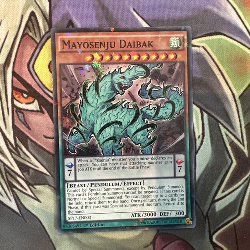 SP17-EN003 Mayosenji Daibak Starfoil Rare 1st Edition NM Yugioh Card