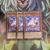LCGX-EN156 x3 Crystal Beast Amethyst Cat Common Excellent Condition Yugioh