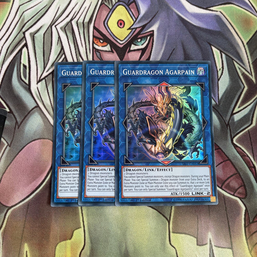 SAST-EN053 x3 Guardragon Agarpain Super Rare Excellent Conditon Yugioh