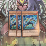 MAGO-EN120 x3 Coach Soldier Wolfbark Rare Excellent Condition Yugioh