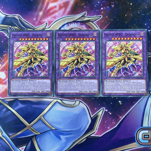 LEHD-ENA32 x3 Destiny Hero - Dusktopia Yugioh Playset