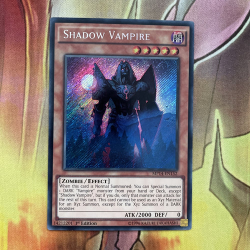 MP14-EN152 Yugioh! - Shadow Vampire - Secret- 1st Ed