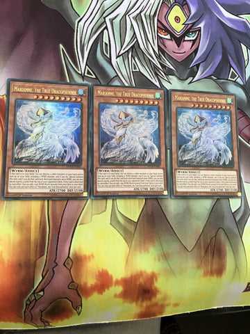 MP18-EN005 Yu-Gi-Oh 3x Ultra Rare Mariamne, The True Dracophoenix 1st Ed YUGIOH