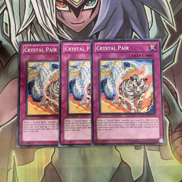 LCGX-EN172 x3 Crystal Pair Common Excellent Condition Yugioh
