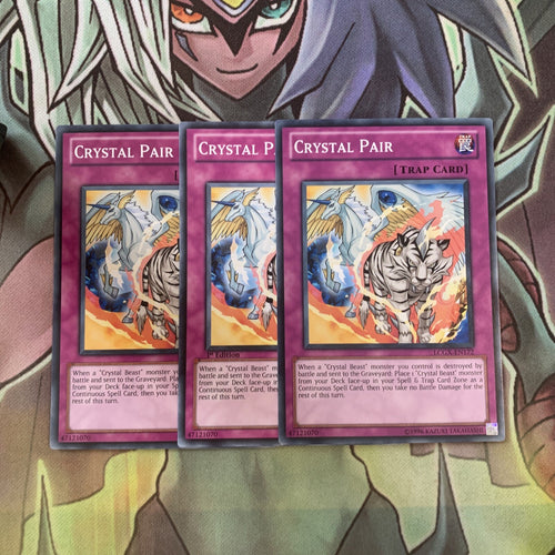 LCGX-EN172 x3 Crystal Pair Common Excellent Condition Yugioh