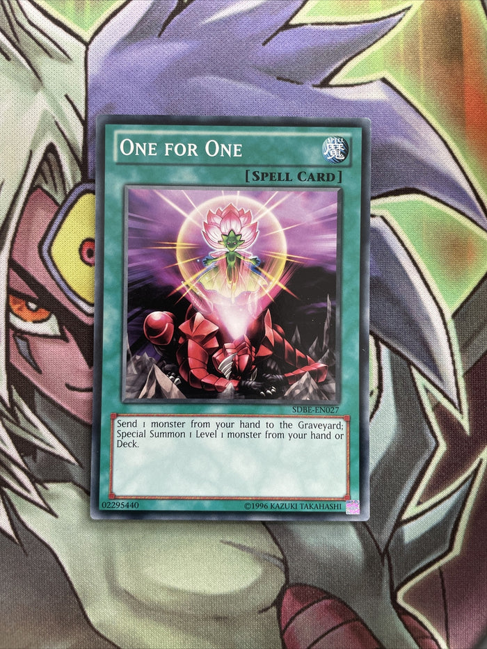 SDBE-EN027 One For One Common Mixed Edition NM Yugioh Card