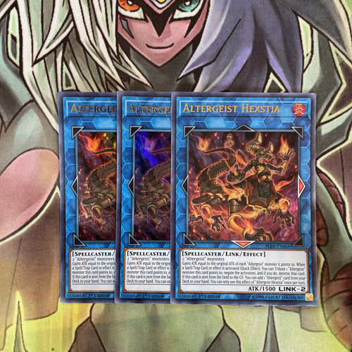 BLRR-EN066 x3 Altergeist Hexstia Ultra Rare Excellent Condition Yugioh