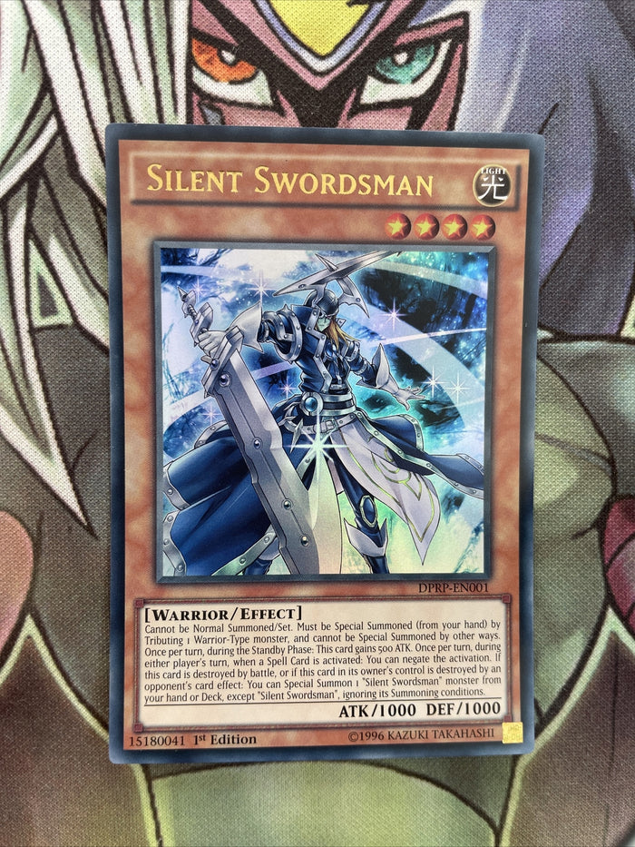 DPRP-EN001 Silent Swordsman Ultra Rare 1st Edition NM Yugioh Card
