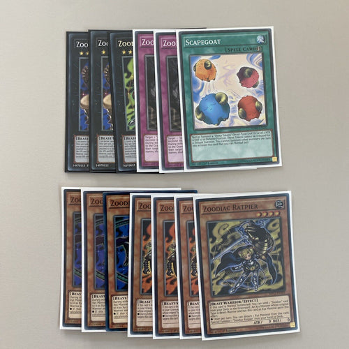 Deck Core Zoodiac 13 Cards YuGiOh